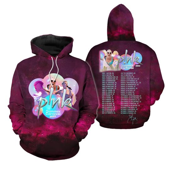 Discover Pink Summer Carnival 2023 3D Hoodie