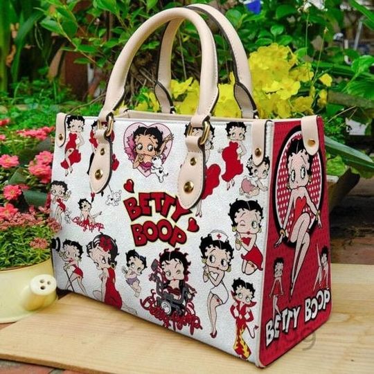 Discover Betty Boop lover women Leather Handbag, Betty Boop Bags