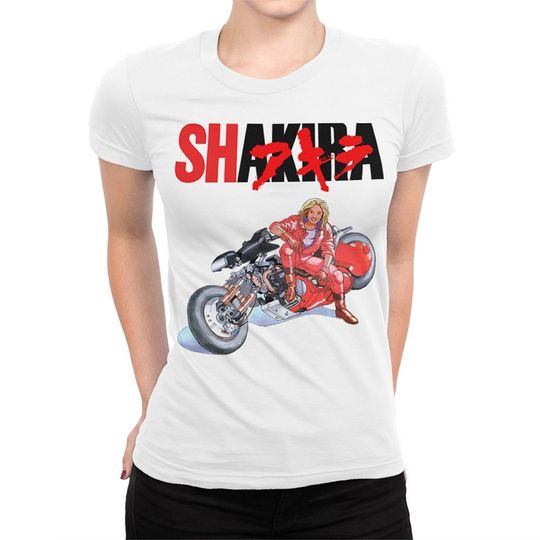 Discover Shakira Funny Anime T-Shirt / Men's Women's Size
