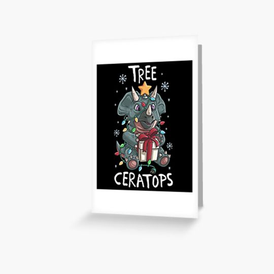 Discover Tree Ceratops Cute Triceratops Dinosaur Christmas Tree Lights Star
