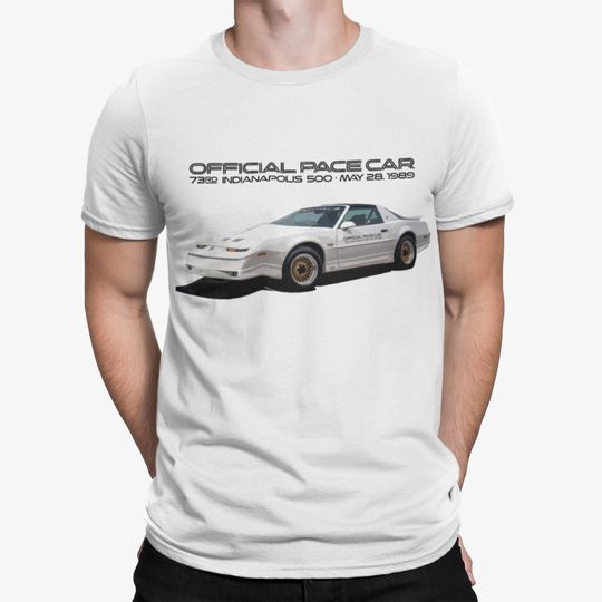 Discover 1989 Trans Am Pace Car 73rd Indianapolis 500 Mile Race Short-Sleeve Unisex T-Shirt