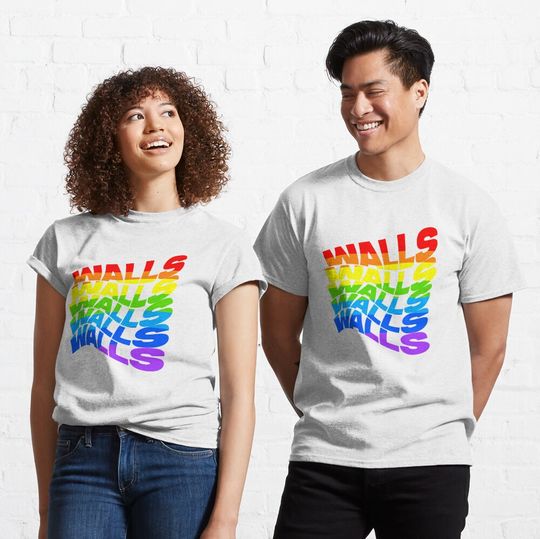 Discover Walls Louis Tomlinson rainbow Classic T-Shirt