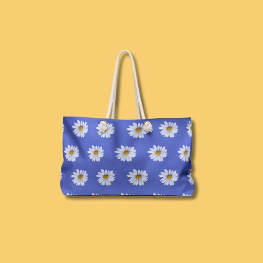 Discover Daisy Flower Weekender Bag