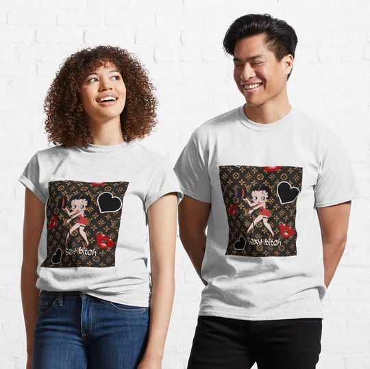 Discover Betty boop collage 9 Classic T-Shirt