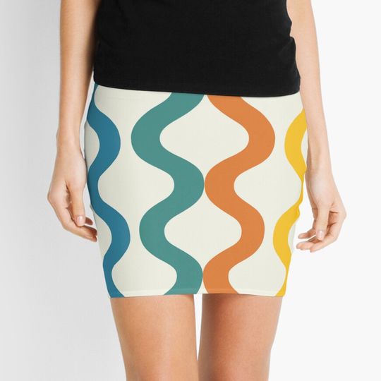 Discover Groovy 70’s Mini Skirt