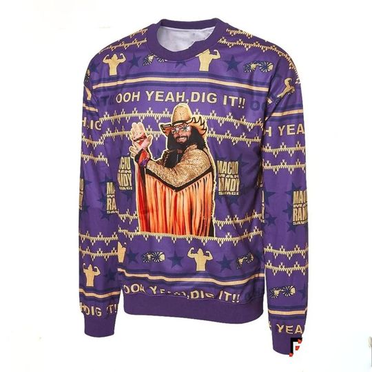 Discover Macho Man Randy Savage The Cream Of The Crop Ugly Christmas, Xmas Gift 2023