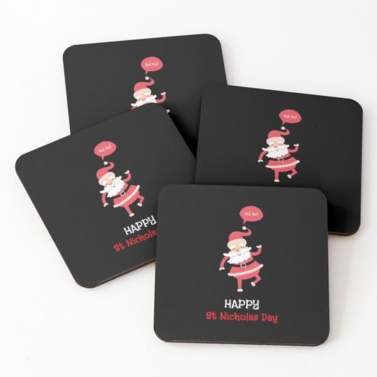 Discover St. Nicholas Day Coasters