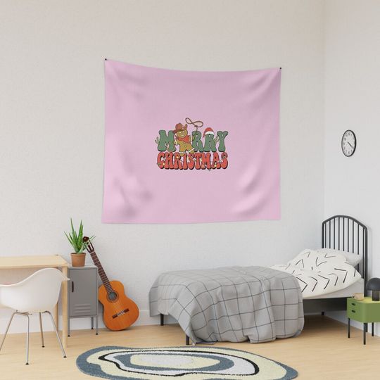 Discover Merry Christmas Tapestry