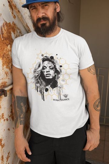 Discover Renaissance Tour Shirt, Unisex Softstyle T-shirt, Original Art, Beehive, Concert T-shirt