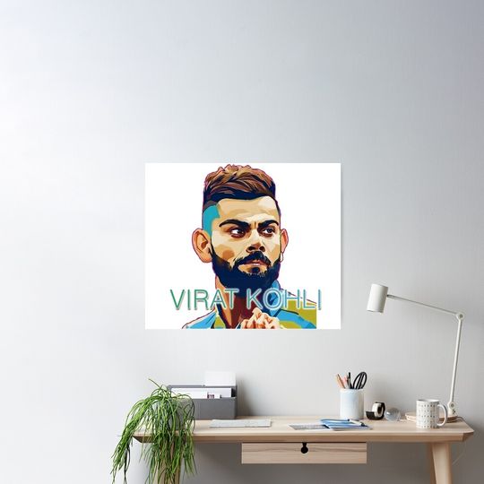 Discover King Kohli: The Reign of Virat Poster