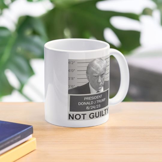 Discover Donald Trump Mugshot Coffee Mug
