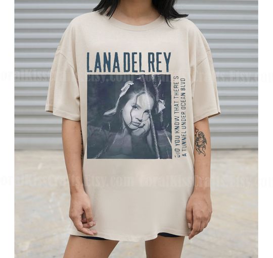 Discover Lana Del Rey shirt, Vintage LANA Del Rey Merch, vintage 90s style shirt