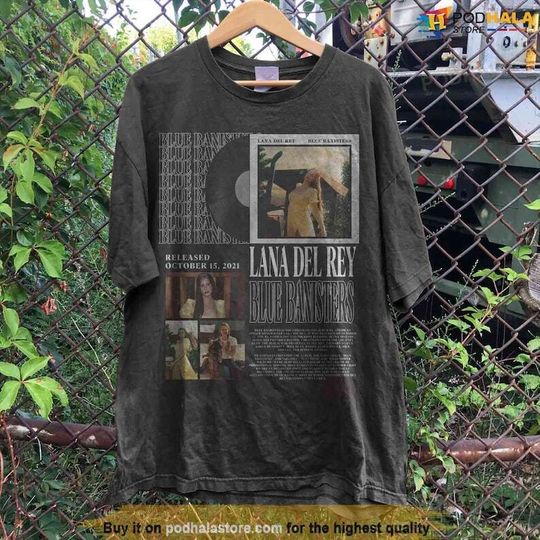 Discover Limited Lana Del Rey Shirt, Vintage Lana Del Rey Album T Shirt