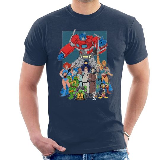 Discover 90's Saturday Morning Cartoons T-Shirt, Men's Fun