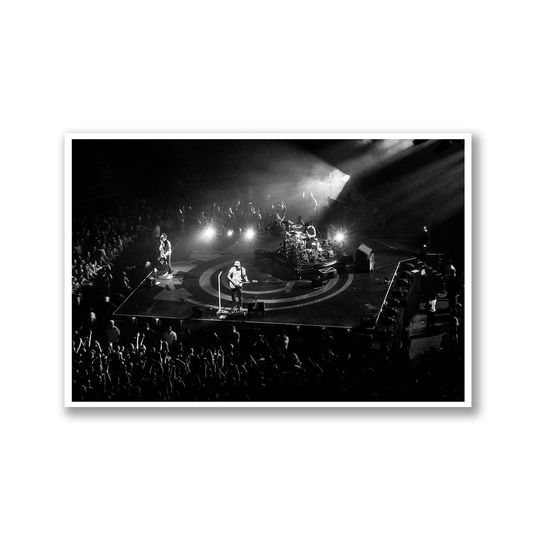 Discover B182 Rock Band Concert Premium Matte Vertical Poster
