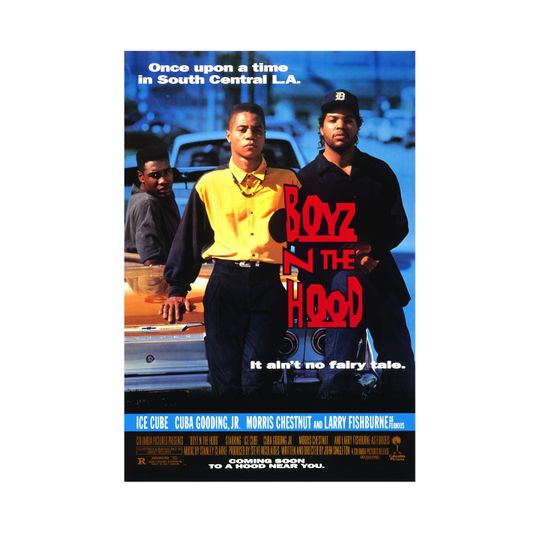 Discover Boyz n the Hood Movie Premium Matte Vertical Poster