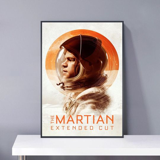 Discover The Martian Poster 2015 Film Premium Matte Vertical Poster