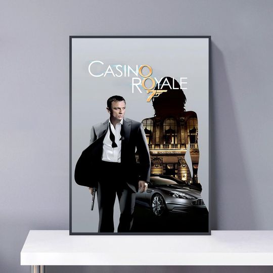 Discover Casino Royale Movie Premium Matte Vertical Poster