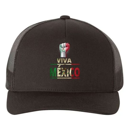 Discover Viva Mexico Mexican Trucker Hat