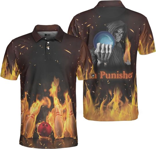 Discover The Reaper Bowling Polo Shirt