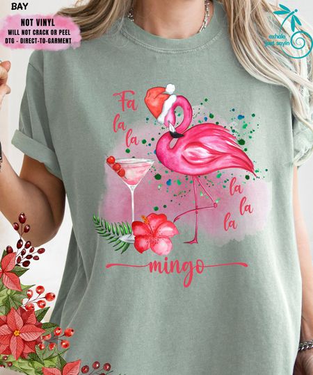 Discover Funny Flamingo Lovers Xmas Shirt