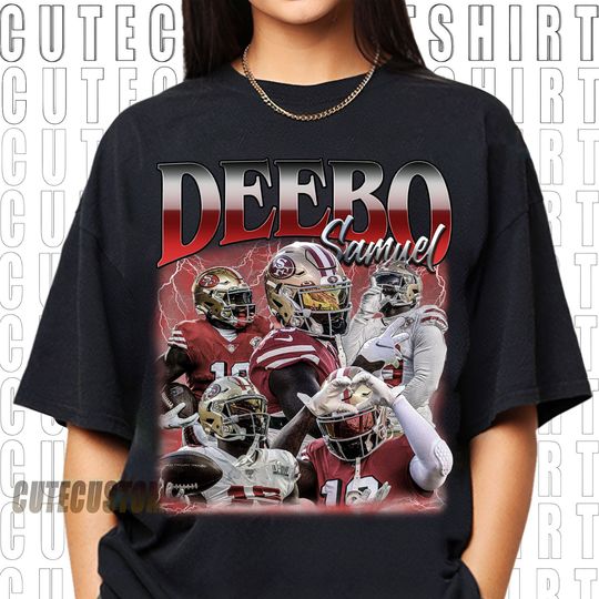 Discover Vintage Deebo Samuel shirt, Football shirt, Classic 90s Graphic Tee