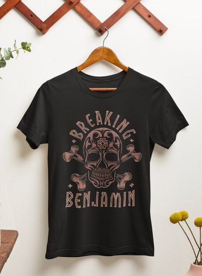 Discover Breaking Benjamin T-Shirt - Metal Music Shirt - I Will Not Bow Shirt