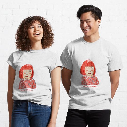Discover Yayoi Kusama Fanart Classic T-Shirt, Yayoi Kusama Adult T-Shirt