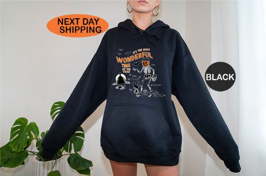 Discover It's The Most Wonderful Time Of The year Hoodie, Spooky Hoodie