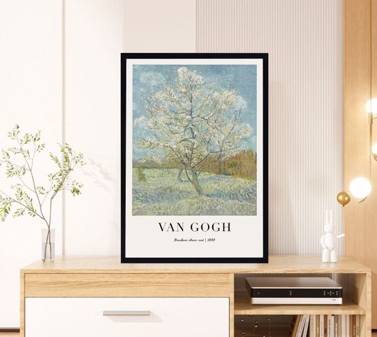 Discover Breskovo Drevo Cvet Poster, Breskovo Drevo Cvet Print, Van Gogh Poster