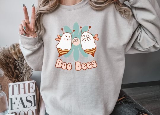 Discover Boo Bees Sweatshirt, Apiary Halloween Sweatshirt