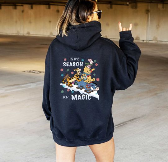 Discover Tis The Season For Magic Hoodie, Funny Christmas Hoodie