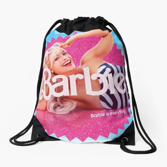 Discover Barbie 2023 movie Drawstring Bag