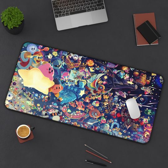 Discover Kirby Mousepad / Desk Mat