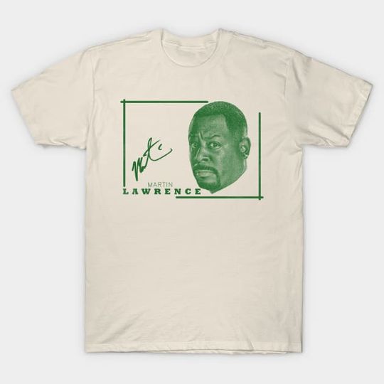 Discover martin lawrence with-signature - Comedy - T-Shirt