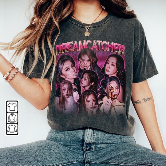 Discover Dreamcatcher Kpop Shirt, Dreamcatcher Album Tee Music
