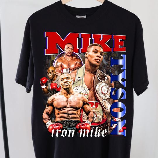 Discover Mike Tyson White T-Shirt