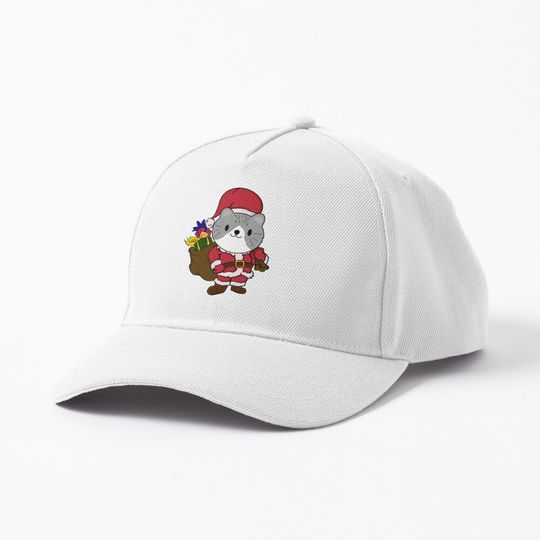 Discover Santa cat Santa cute Cap