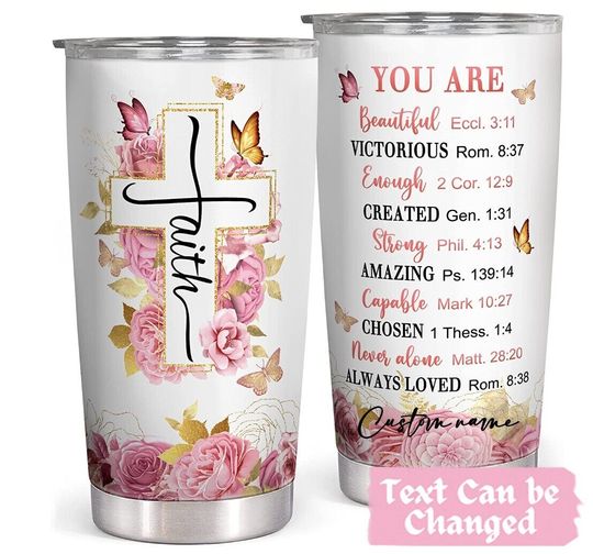Discover Personalized Llama Cup Tumbler  Stainless Steel Watercolor Llamas Gifts