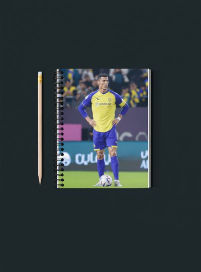 Discover CR7 Inspirational Notebook
