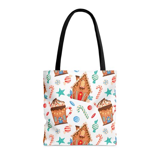 Discover Cute Gingerbread Tote Bag (AOP)