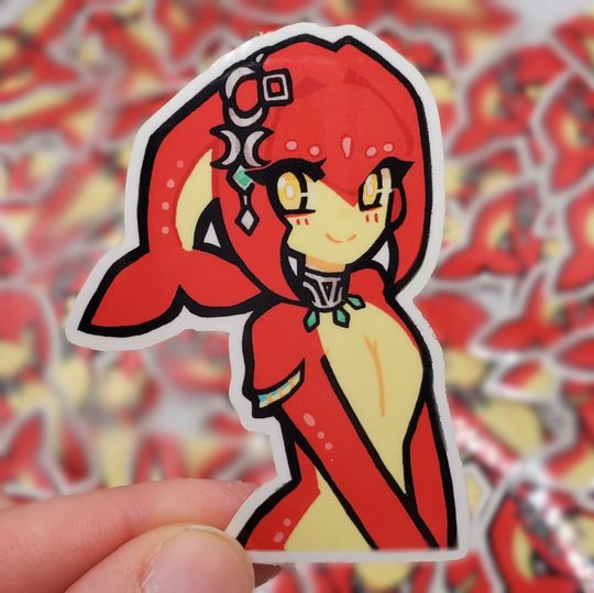 Discover Mipha Breath of the Wild Sticker