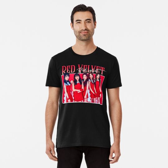 Discover Red Velvet Band Tee Premium T-Shirt