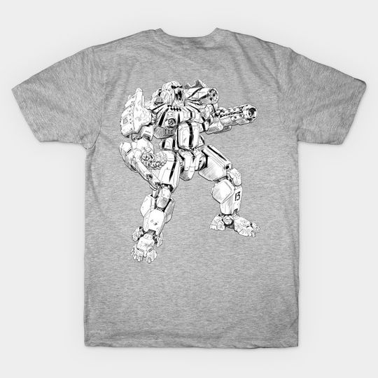 Discover Banshee IIC 2 BattleMech - Banshee - T-Shirt