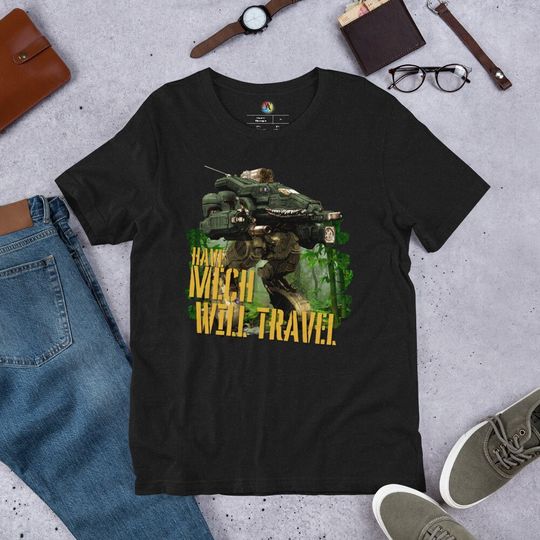 Discover Shirt - Mechwarrior - Battletech - MWO -  Mech