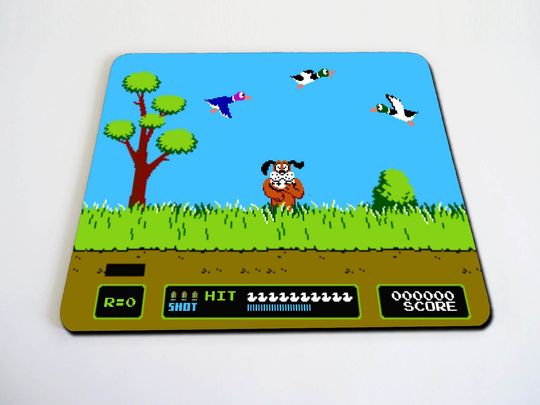 Discover Duck Hunt inspired Mousepad