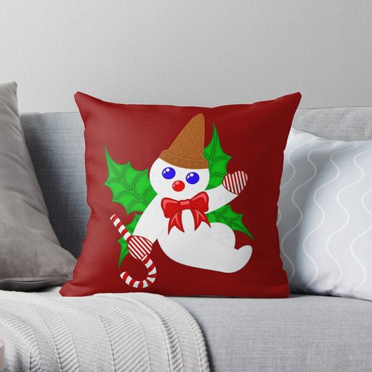 Discover Christmas Fairy Throw Pillow