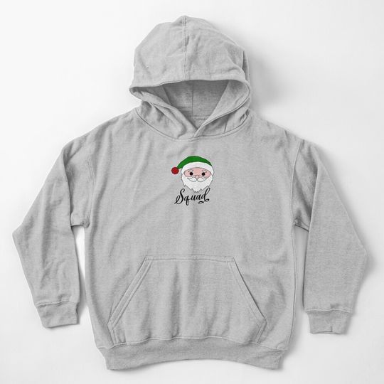Discover Santa claus squad Kids Pullover Hoodie
