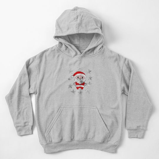 Discover Santa Claus Vintage 2 Happy xmas Kids Pullover Hoodie