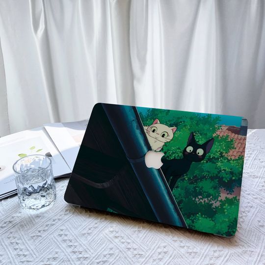 Discover Cute Cat MacBook Protective Laptop Skins